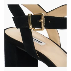 Manifesting Block Heel Sandals Women Heels