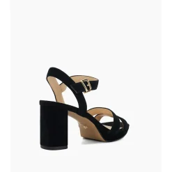 Manifesting Block Heel Sandals Women Heels