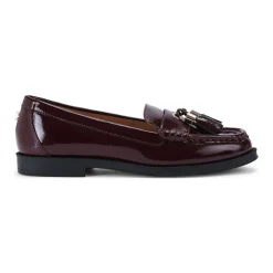Discount Manor Patent Tassel-Detail Loafers Women Loafers