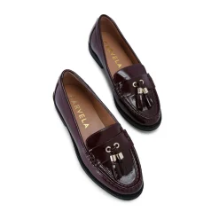 Discount Manor Patent Tassel-Detail Loafers Women Loafers