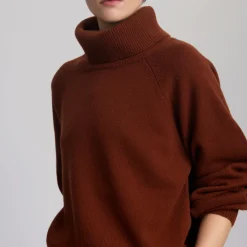 Sale Manzi Roll Turtleneck Wool Sweater Women Sweaters & Cardigans