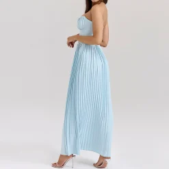 Clearance Marcella Pleated Gown Women Dresses
