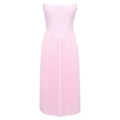 Marci Corset Pleated Dress Women Dresses