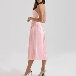 Marci Corset Pleated Dress Women Dresses