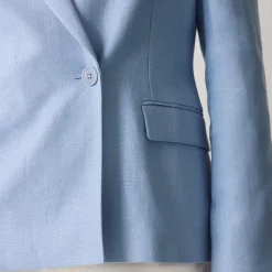 Online Maree Irish Linen Cropped Blazer Women Coats & Jackets