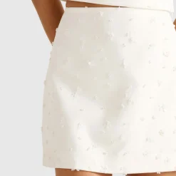 Margot Embellished Mini Skirt Women Skirts
