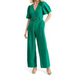 Best Margot Puff-Sleeve Jumpsuit Women Jumpsuits