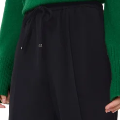 Outlet Maria Crepe Straight Leg Trousers Women Trousers & Shorts