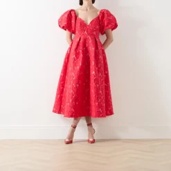 Online Maria Floral Jacquard Dress Women Dresses|Mother Of The Bride