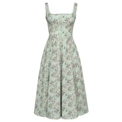 Sale Mariabella Floral Flared Dress Women Dresses