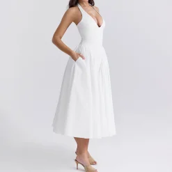 Outlet Marilyn Halterneck Sundress Women Dresses