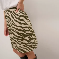 Clearance Marita Printed Mid-Rise Skirt Women Skirts