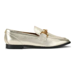 Hot Marrisa Metallic Leather Loafers Women Loafers
