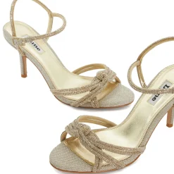 New Marvelous Diamante Heeled Sandals Women Heels