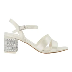 Outlet Matrimony Jewel-Embellished Block Heels Women Heels