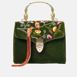 Sale Mayfair® Embroidered Birds of Paradise Midi Crossbody Bag Women Crossbody Bags