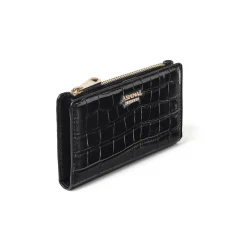 New Mayfair® Patent-Croc Coin & Cardholder Women Wallets
