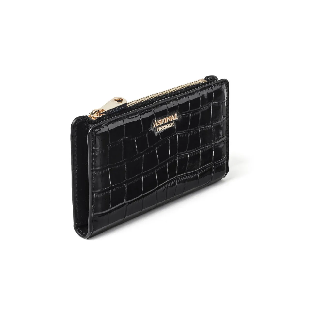 New Mayfair® Patent-Croc Coin & Cardholder Women Wallets