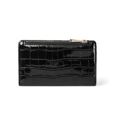 New Mayfair® Patent-Croc Coin & Cardholder Women Wallets