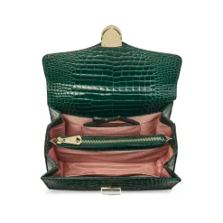 Best Mayfair® Patent-Croc Crossbody Bag Women Crossbody Bags|Top Handle Bags