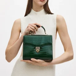 Best Mayfair® Patent-Croc Crossbody Bag Women Crossbody Bags|Top Handle Bags