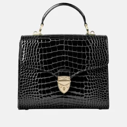 Sale Mayfair® Patent-Croc Crossbody Bag Women Crossbody Bags