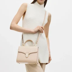 New Mayfair® Patent-Croc Crossbody Bag Women Crossbody Bags|Top Handle Bags