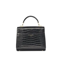 Sale Mayfair® Patent-Croc Midi Crossbody Bag Women Crossbody Bags|Top Handle Bags