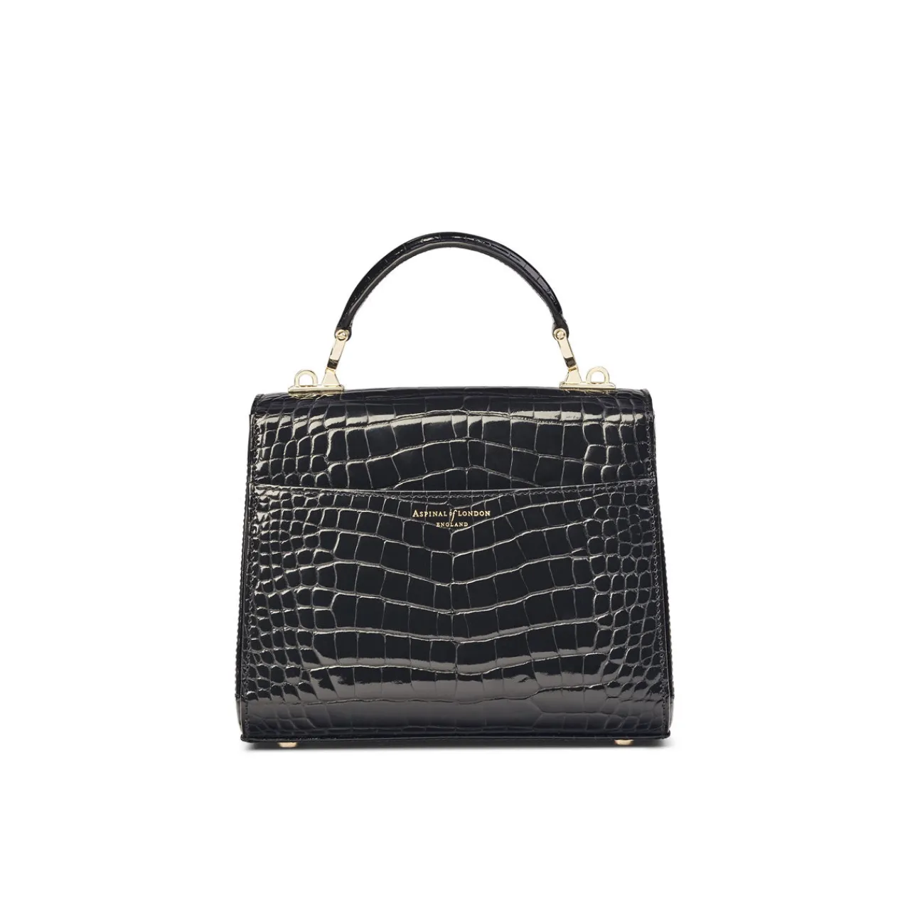 Sale Mayfair® Patent-Croc Midi Crossbody Bag Women Crossbody Bags|Top Handle Bags
