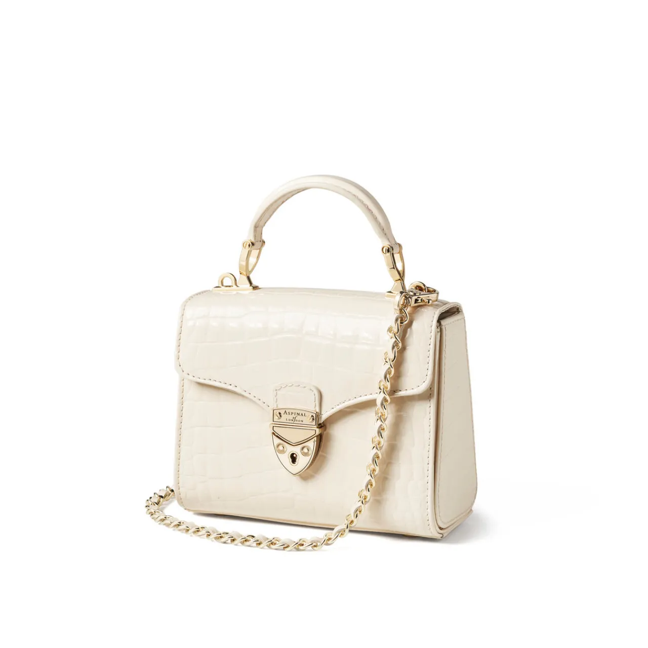 Outlet Mayfair® Patent-Croc Mini Crossbody Bag Women Crossbody Bags