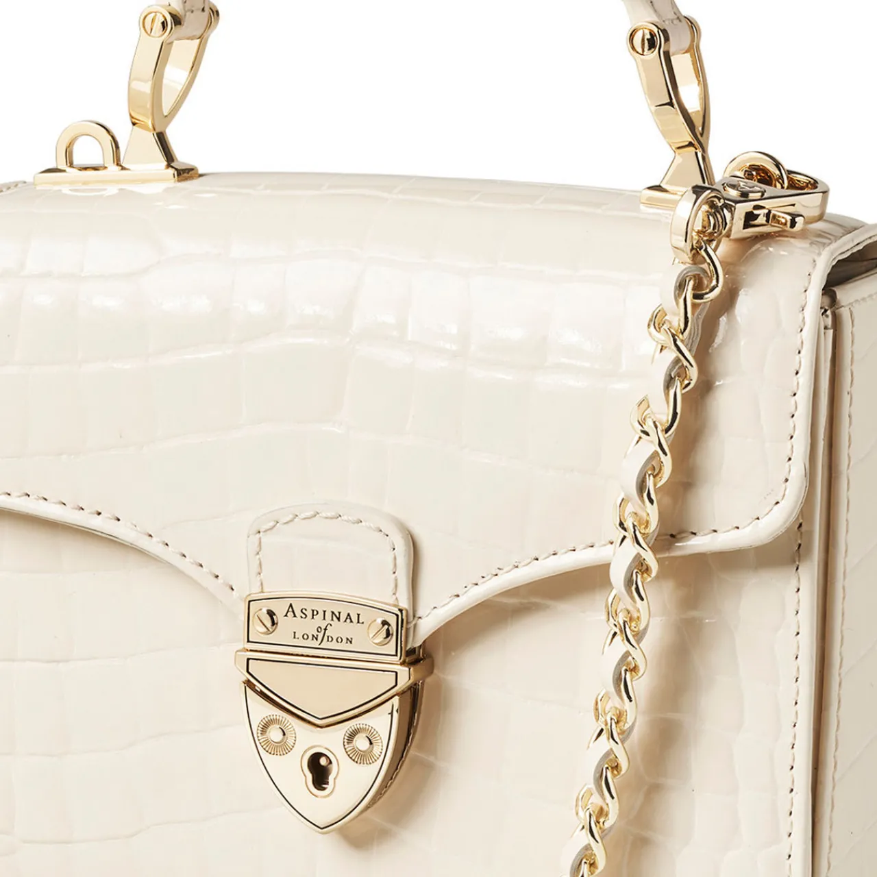Outlet Mayfair® Patent-Croc Mini Crossbody Bag Women Crossbody Bags