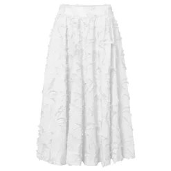 Discount Meadow Embroidered Floral Skirt Women Skirts