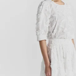 Discount Meadow Embroidered Floral Skirt Women Skirts