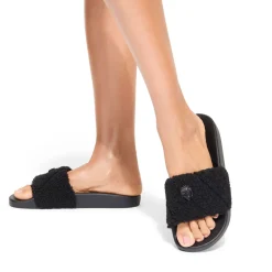 Outlet Meena Teddy Slides Women Flats