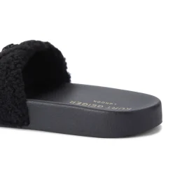 Outlet Meena Teddy Slides Women Flats
