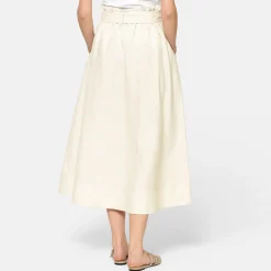 Outlet Meg Linen Flared Skirt Women Skirts