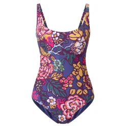 Best Melia Bloom Print One-Piece Swimsuit Women Swimwear & Beachwear