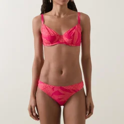 Melia Leaf Patterned Bikini Bottoms Women Swimwear & Beachwear
