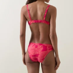 Melia Leaf Patterned Bikini Bottoms Women Swimwear & Beachwear