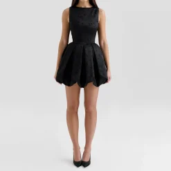 Clearance Melika Backless Embroidered Mini Dress Women Dresses