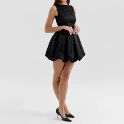 Clearance Melika Backless Embroidered Mini Dress Women Dresses