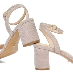 Hot Melini T-Bar Wide Fit High Heeled Sandals Women Sandals