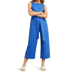 Best Melissa Tie Front Jumpsuit Women Jumpsuits