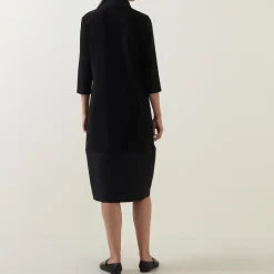 Outlet Memory Cocoon Shirt Dress Women Dresses