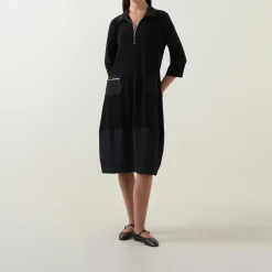 Outlet Memory Cocoon Shirt Dress Women Dresses