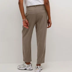 Hot Merle High-Rise Cropped Tapered Trousers Women Trousers & Shorts