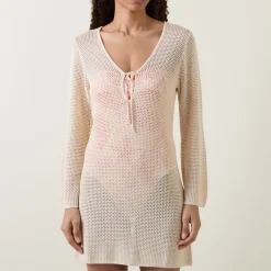 New Mesh Knit Kaftan Women Swimwear & Beachwear