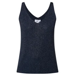 Clearance Metallic Knitted Tank Top Women Sweaters & Cardigans