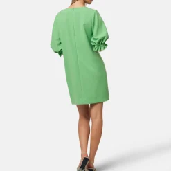 Best Mia Ruffle Cuff Mini Dress Women Dresses