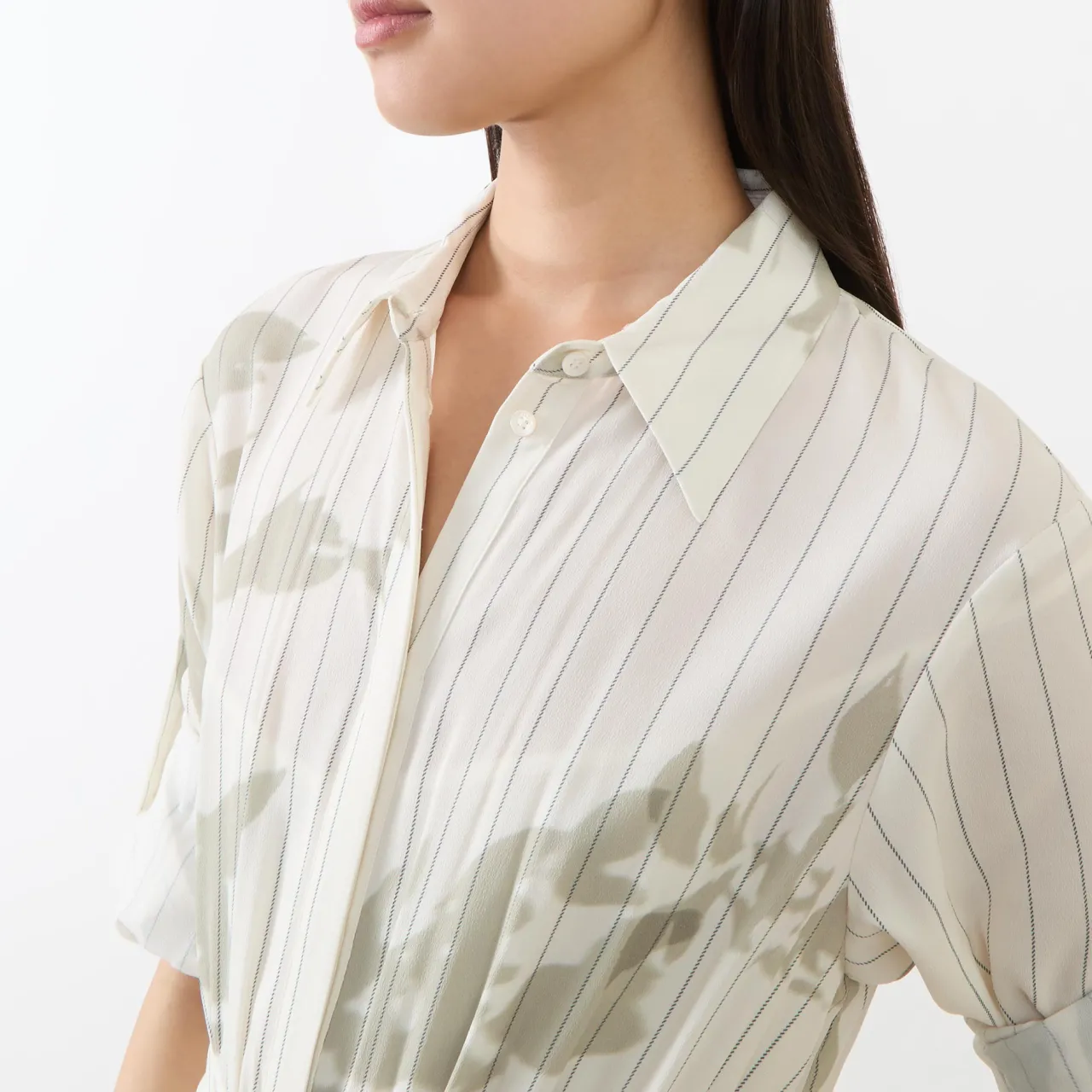 Sale Miccia Floral Shirt Dress Women Tops